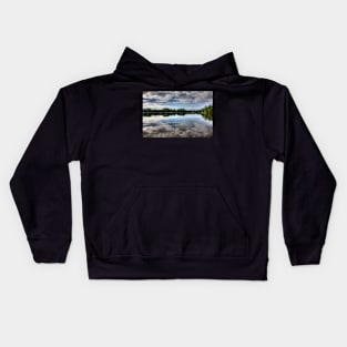 Carlingwark Loch Castle Douglas Photograph Dumfries and Galloway Kids Hoodie